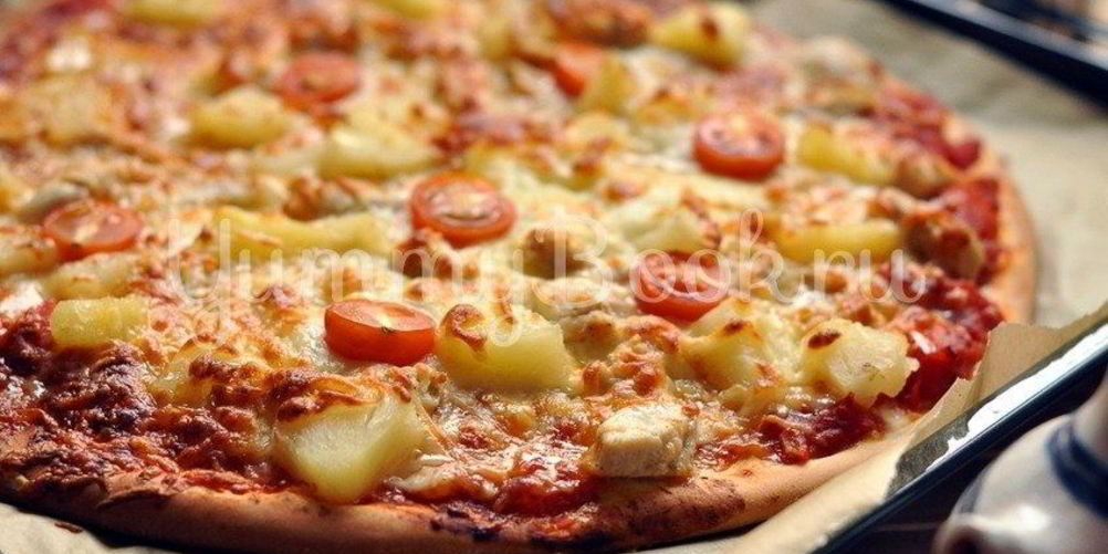 Рецепт пицца гавайская