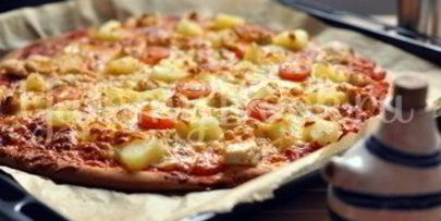 пицца гавайская