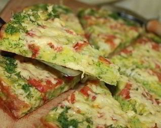 Пицца из кабачков