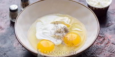 пицца из жидкого теста на сковороде