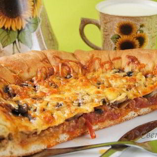 Пицца Колечко, колечко, кольцо