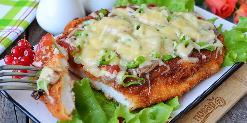 Рецепт пицца-курица