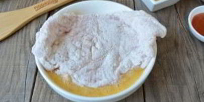 пицца-курица