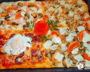 Пицца Квадро