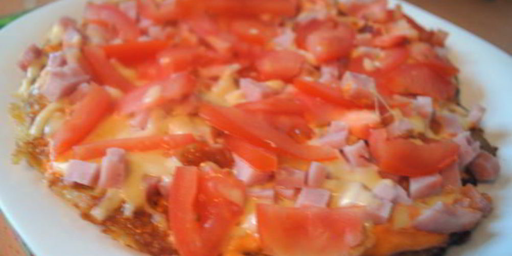 Рецепт пицца на картофельном тесте