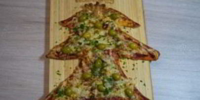 пицца на новый год