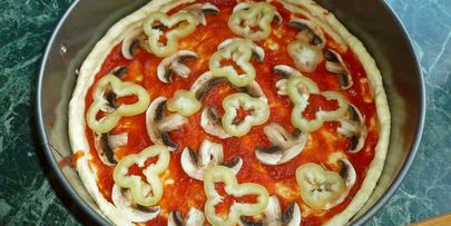 пицца на пиве