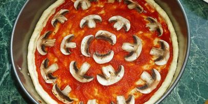 пицца на пиве