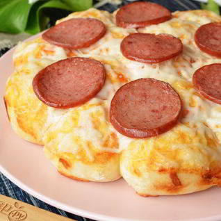 Пицца на шариках из теста