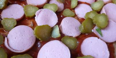 пицца на сковороде