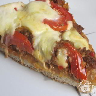 Пицца на турецкой лепешке