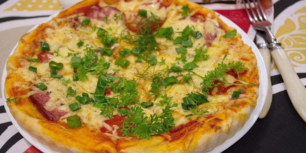 Рецепт пицца пепперони