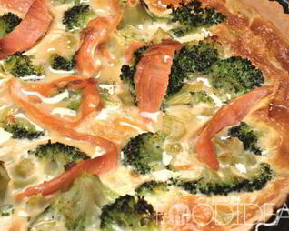 Пицца с брокколи и цветной капустой