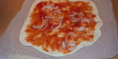 пицца с индейкой