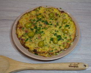 Пицца с картофелем