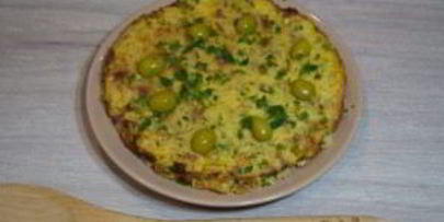 пицца с картофелем