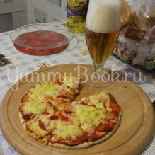 Рецепт Пицца с креветками