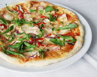 Пицца с курицей