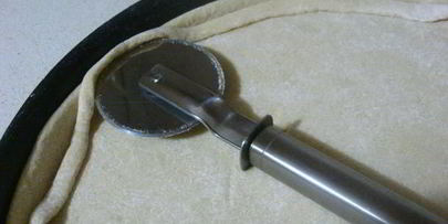 пицца с мидиями