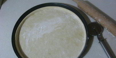 пицца с мидиями