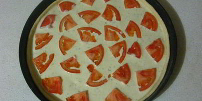 пицца с мидиями