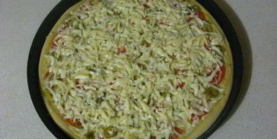 пицца с мидиями