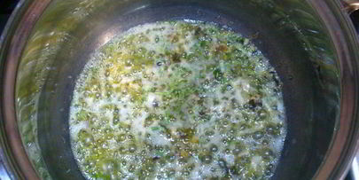 пицца с мидиями