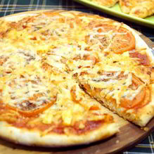 Рецепт Пицца с помидорами