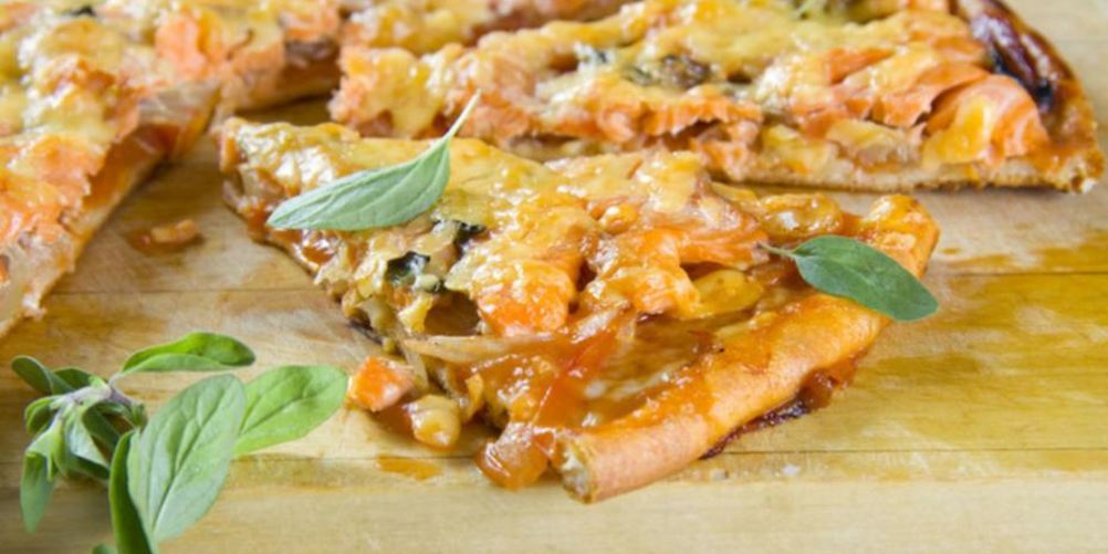 Рецепт пицца с семгой