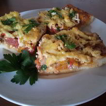 Рецепт Пицца с шампиньонами