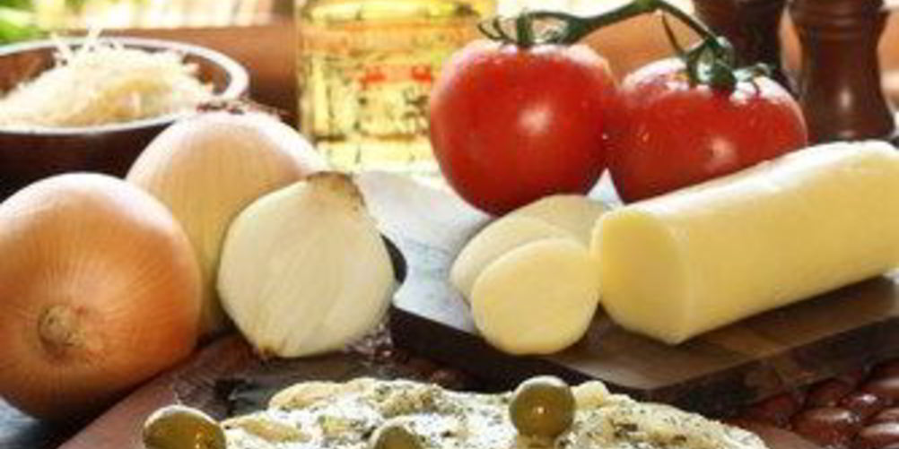 Рецепт пицца с сырным кремом