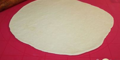 пицца с ветчиной