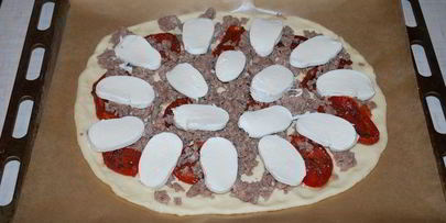 пицца с вялеными помидорами