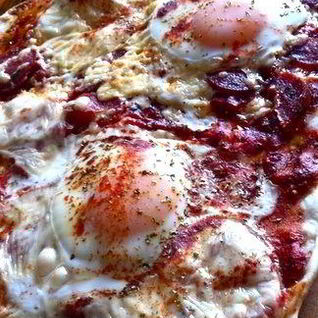 Пицца утренняя