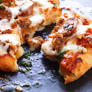 Простая пицца в мультиварке