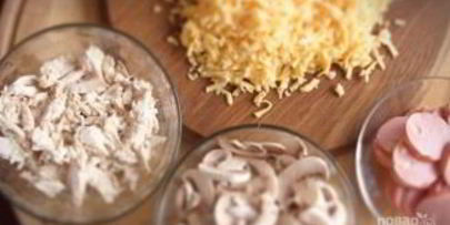 самая простая пицца по-домашнему