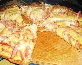 Самая вкусная пицца за 10 минут