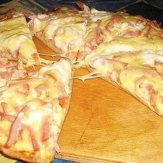 Самая вкусная пицца за 10 минут