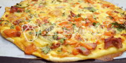 тонкая пицца