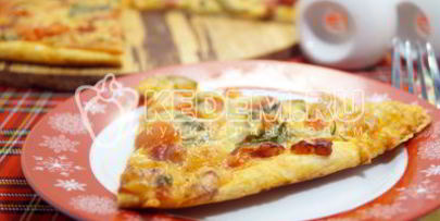 тонкая пицца