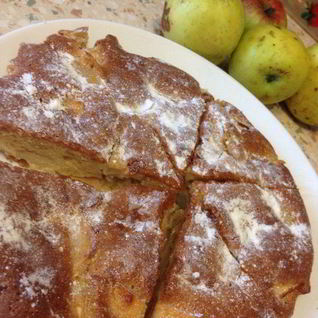 Шарлотка на скорую руку