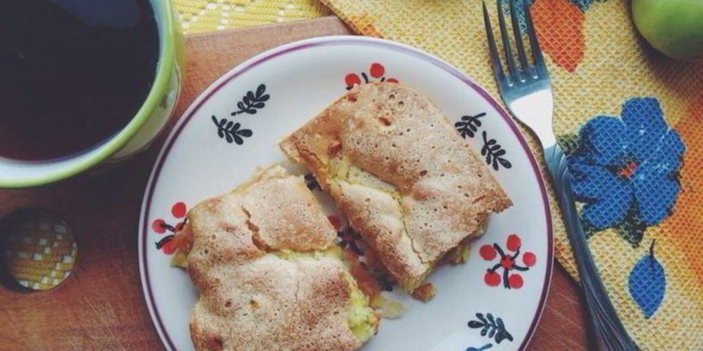 Рецепт шарлотка несложная