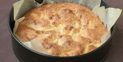 шарлотка с грушами