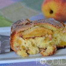 Рецепт Шарлотка с персиками