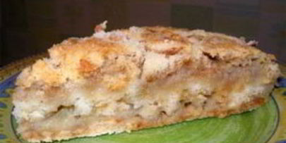 шарлотка с тертыми яблоками