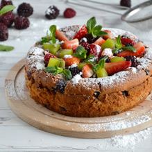 Рецепт Шарлотка с ягодами