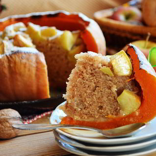 Шарлотка в тыкве