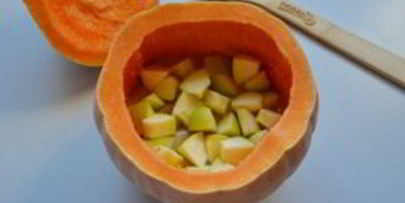 шарлотка в тыкве