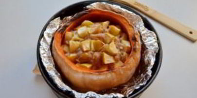 шарлотка в тыкве