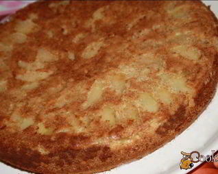 Шарлотка яблочная